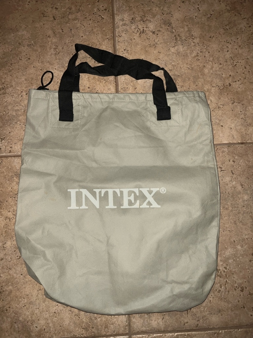 Intex Gray Air Mattress Storage Tote Bag